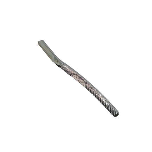 Augenbrauenrasierer aus Edelstahl mit 5 Ersatzklingen